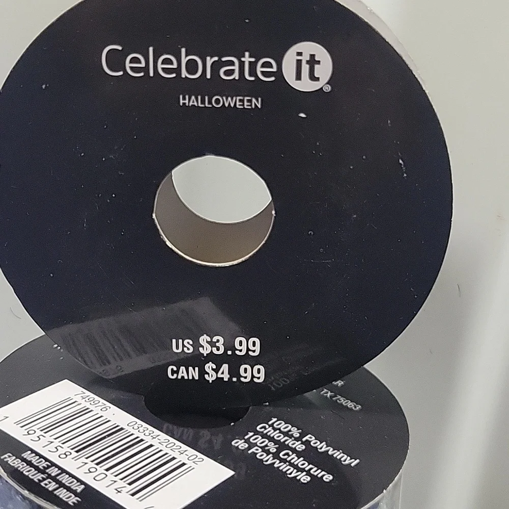 Silver Decorative Ribbon Bundle.
